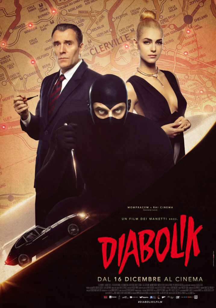 Diabolik film dei manetti bros - locandina